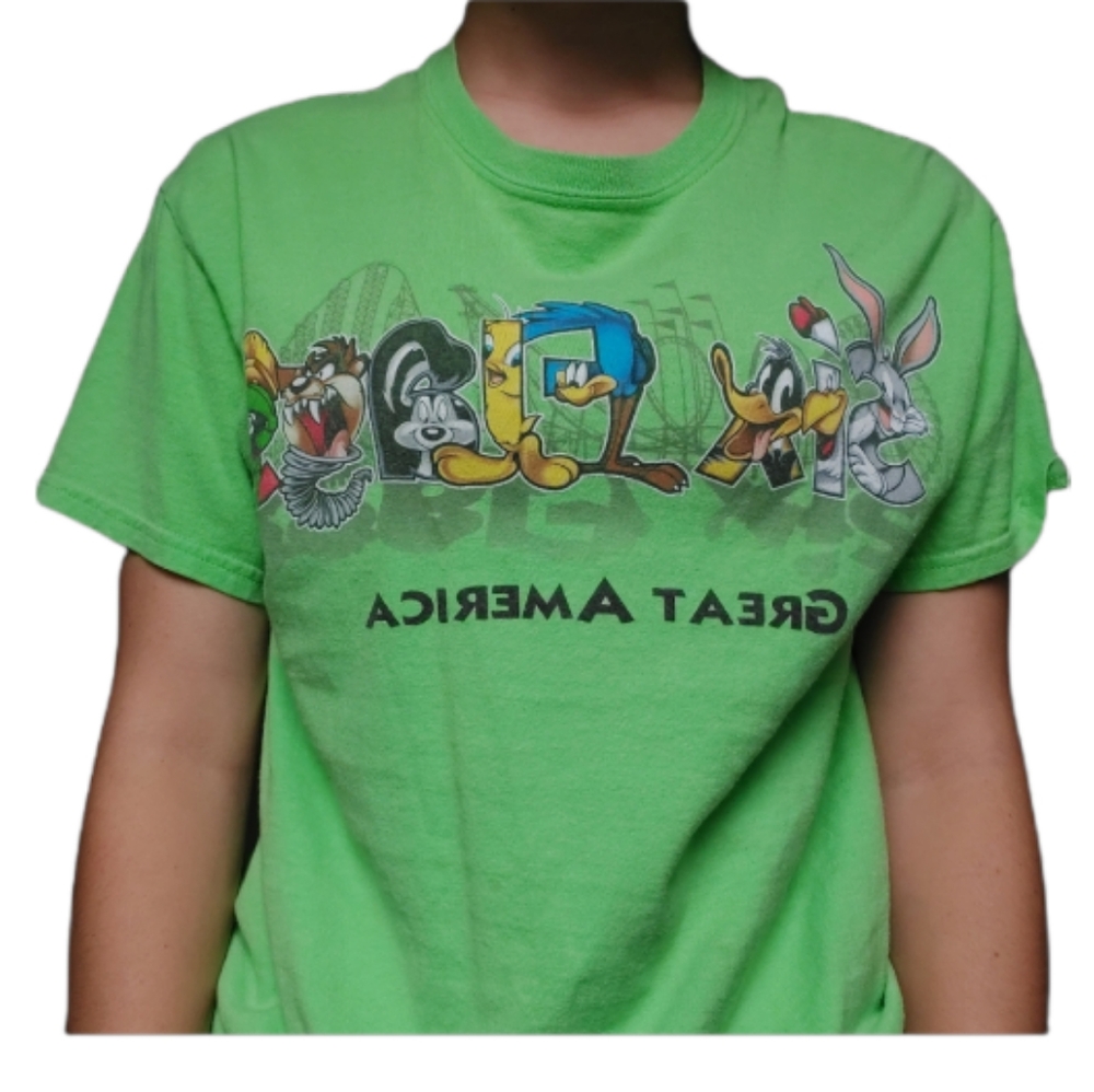 Six Flags Character Tee